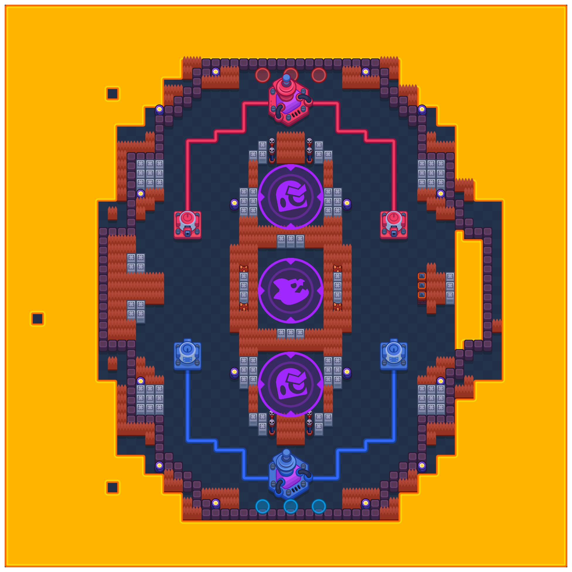 Arena of Glory layout