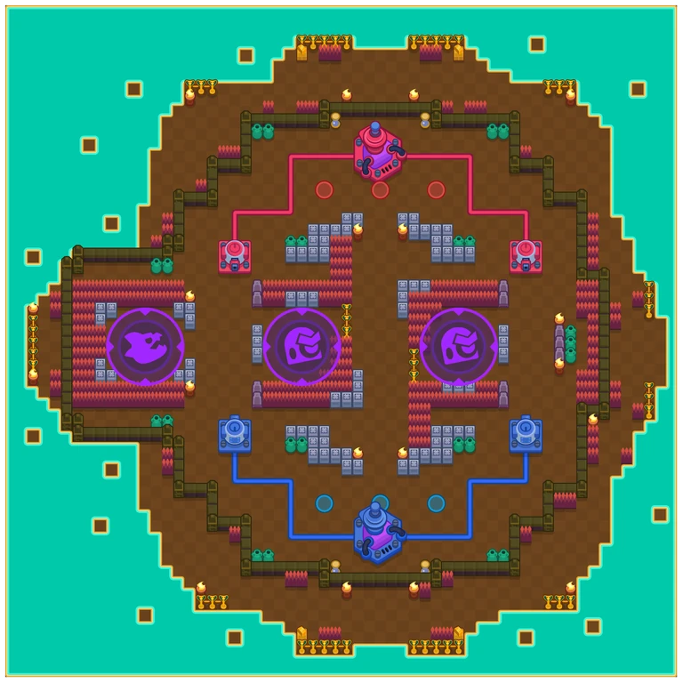 Crimson Divide layout