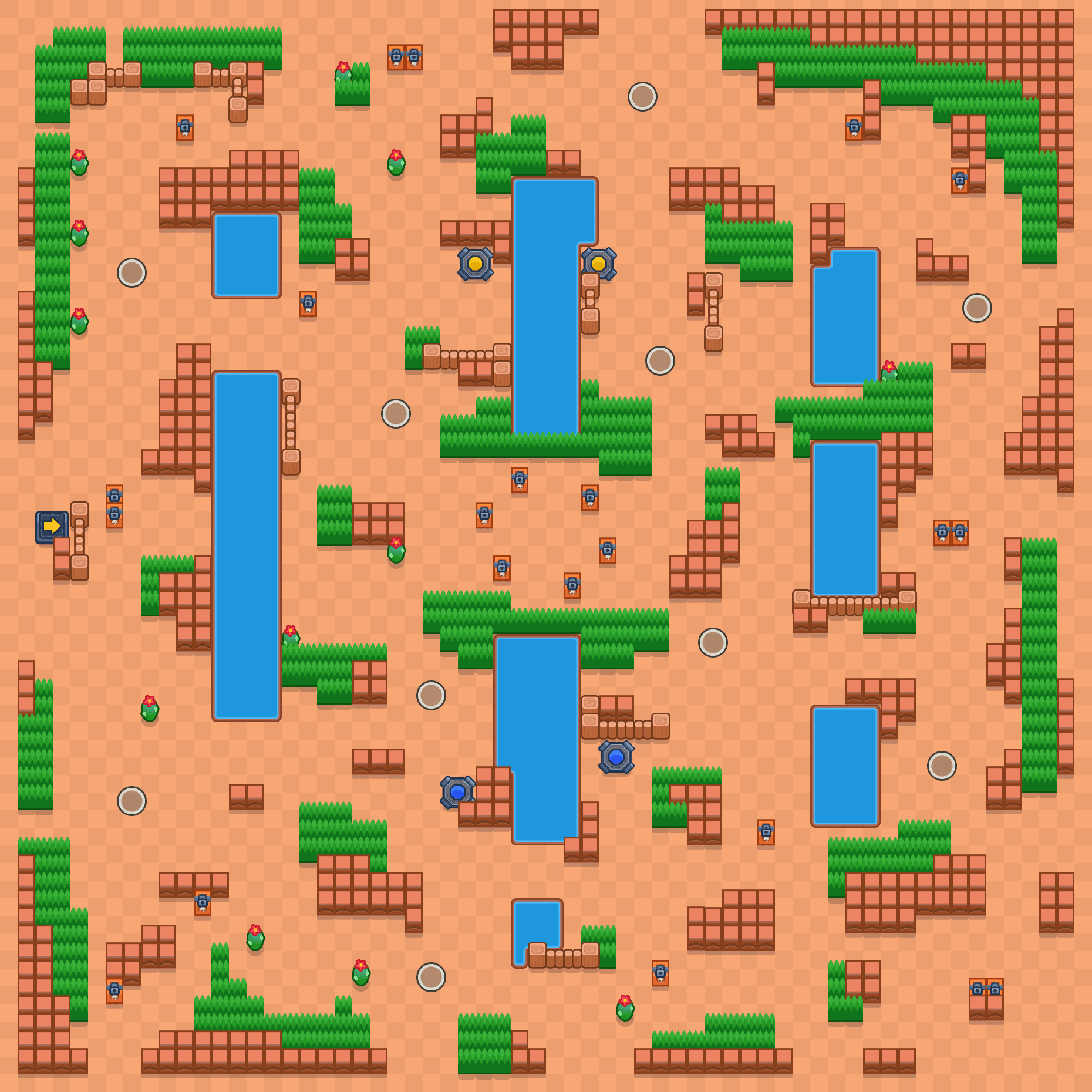 Crossing the Coast layout