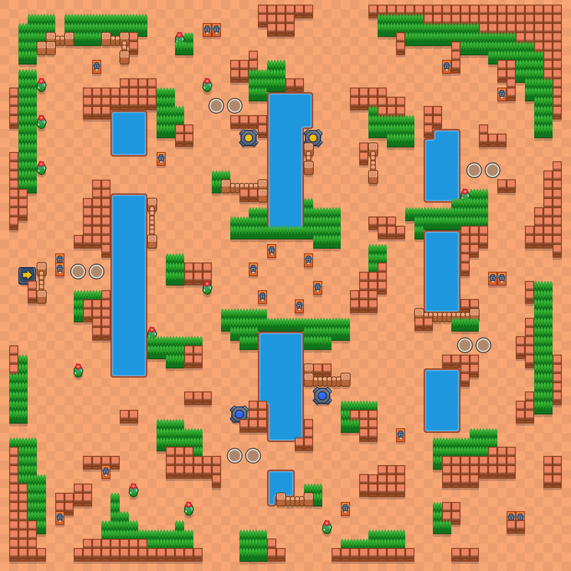 Crossing the Coast layout