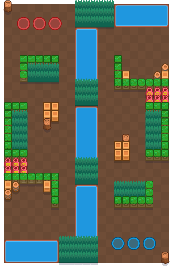 Flowing Springs layout