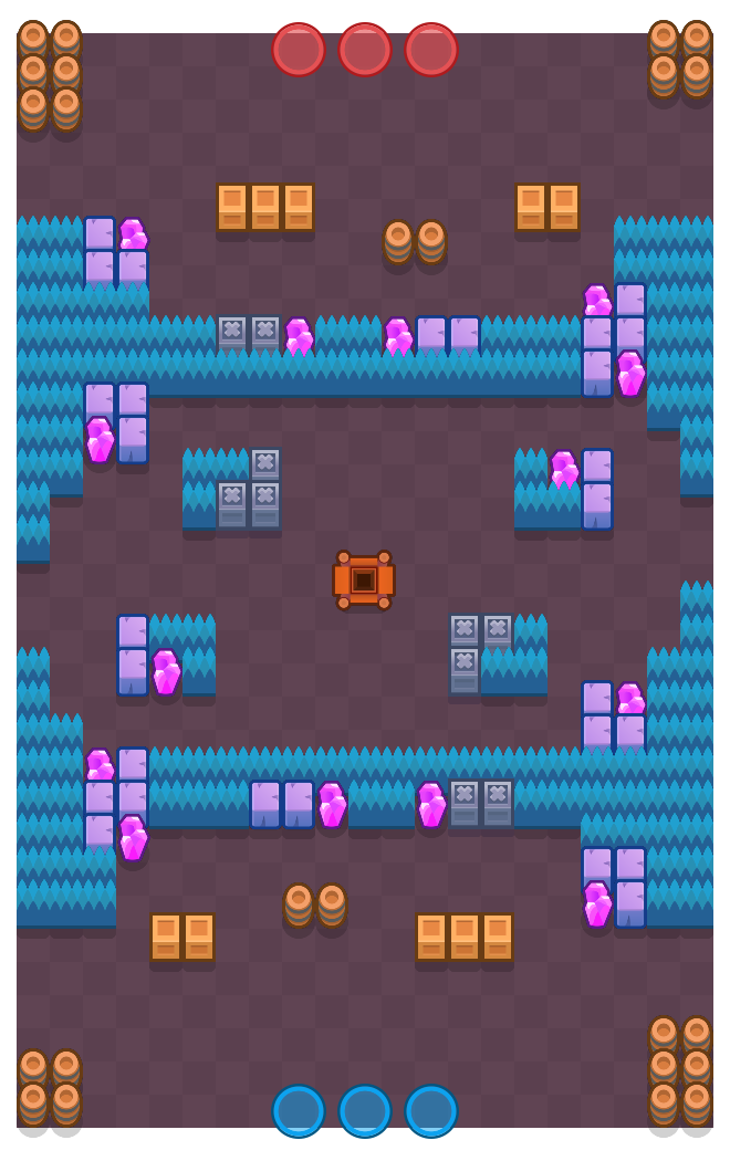 Hard Rock Mine layout