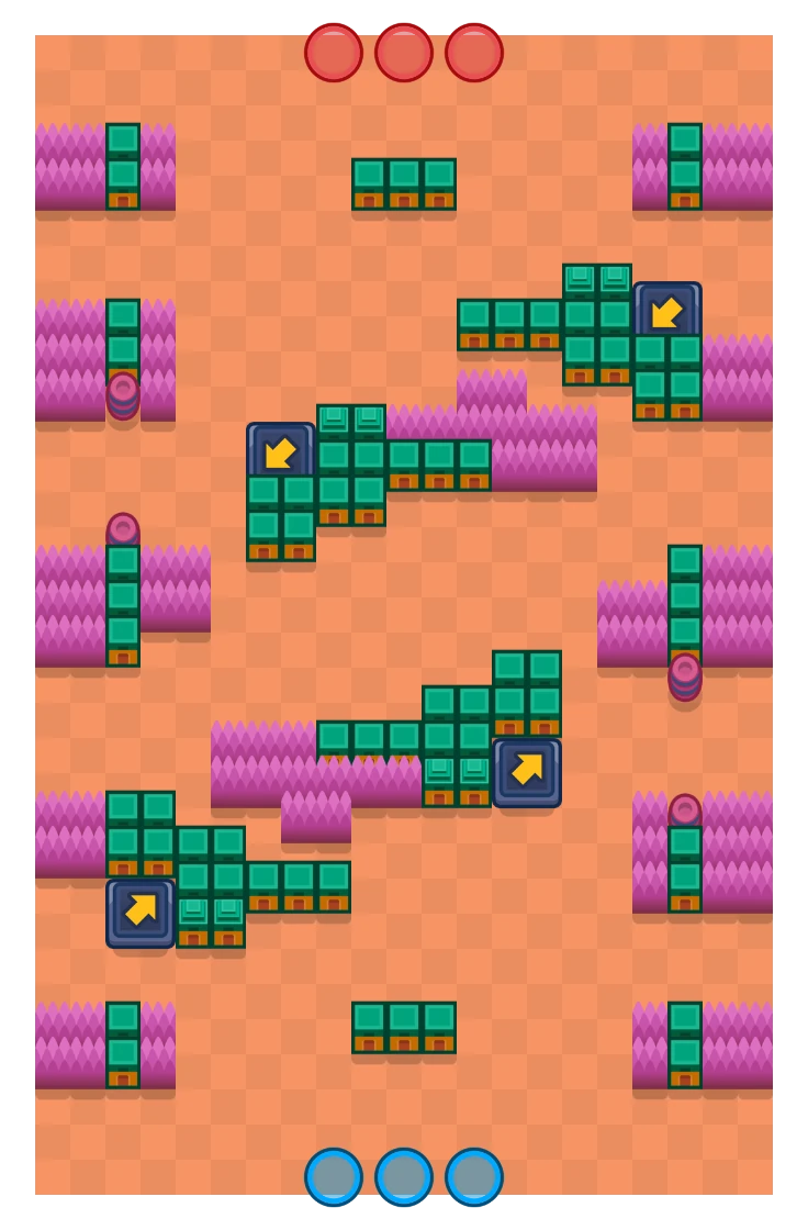 Leaping Dogs layout