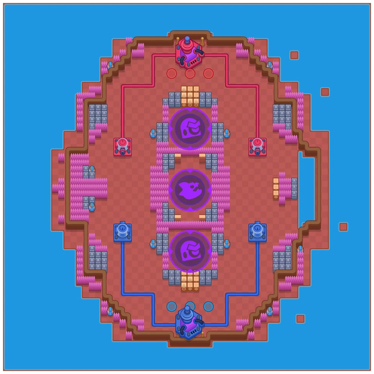 Mirage Arena layout
