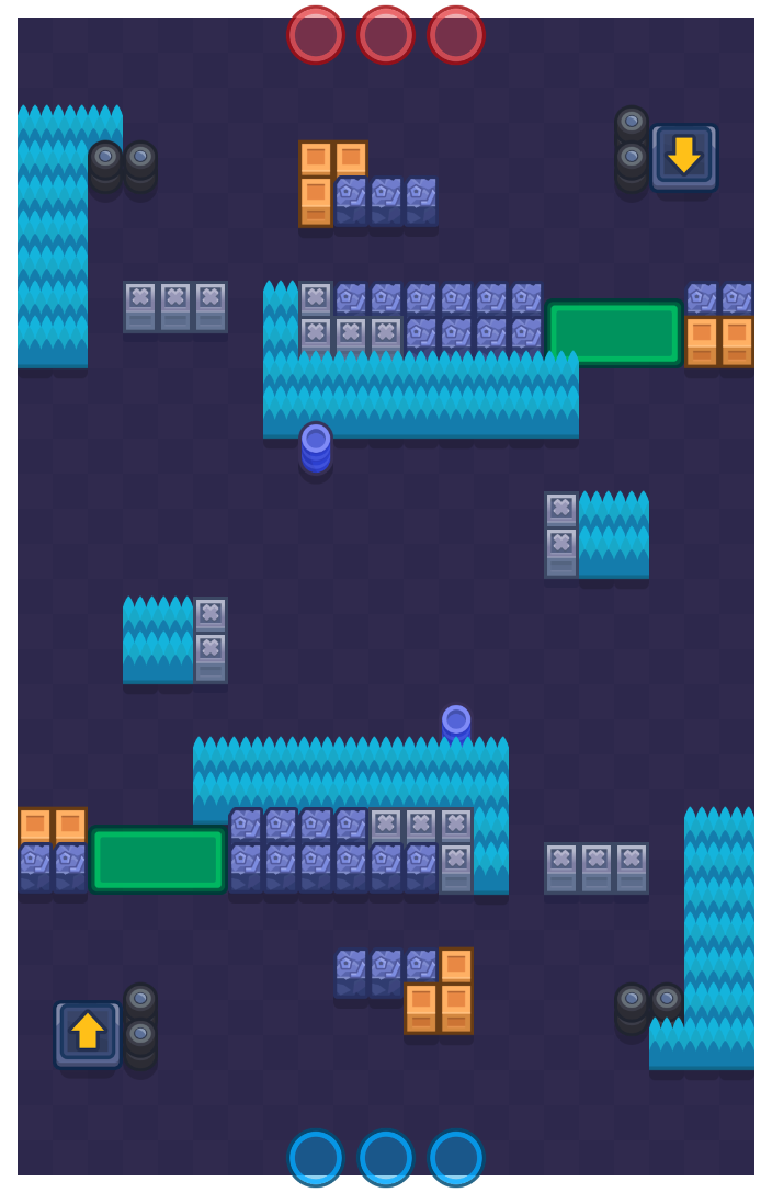 Out in the Open layout
