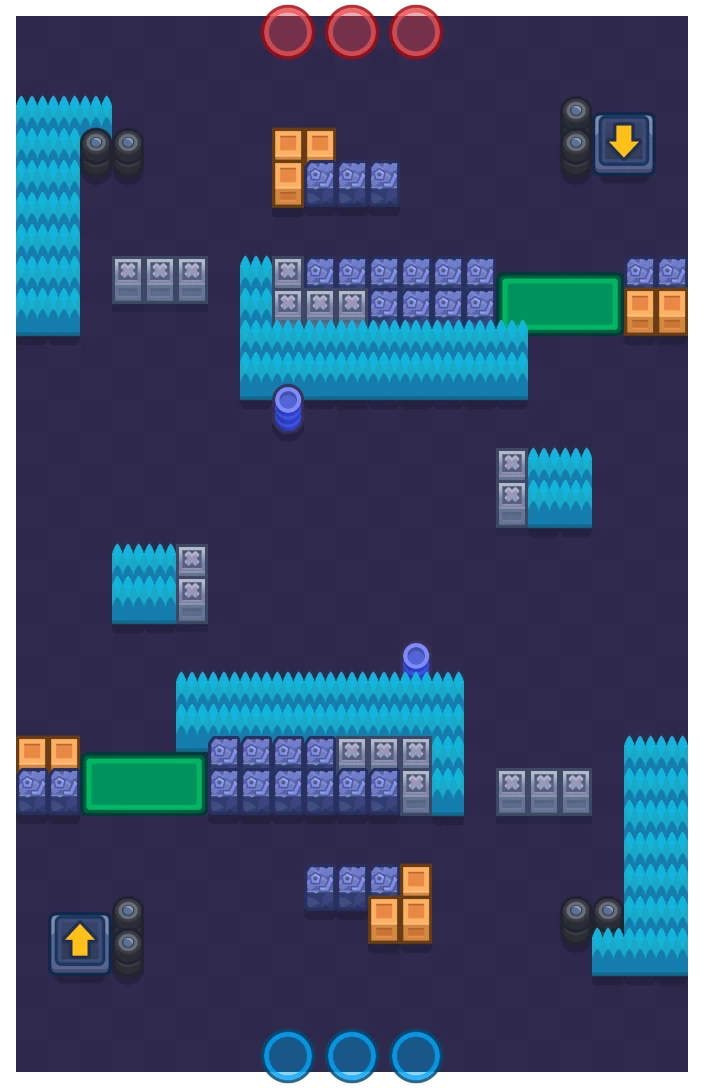 Out in the Open layout