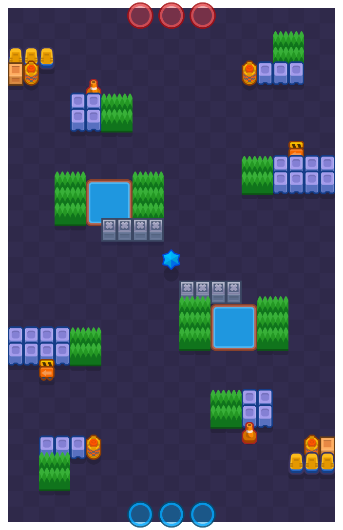 Shooting Star layout