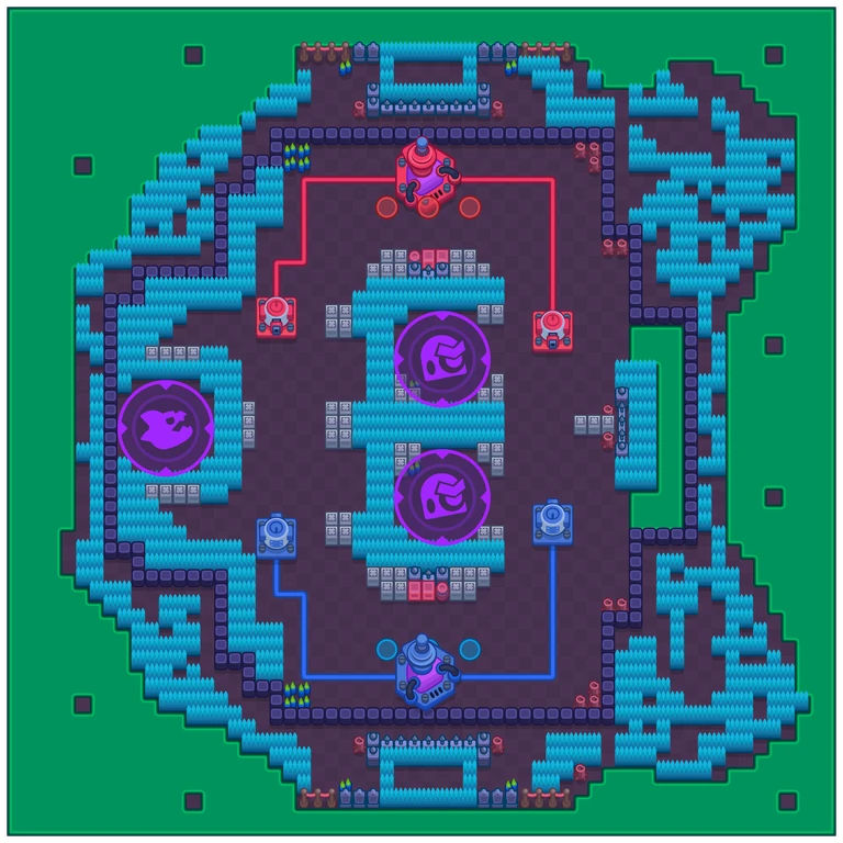 The Smackdome layout