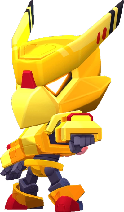 Gold Mecha Crow