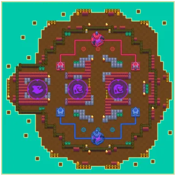 Crimson Divide layout