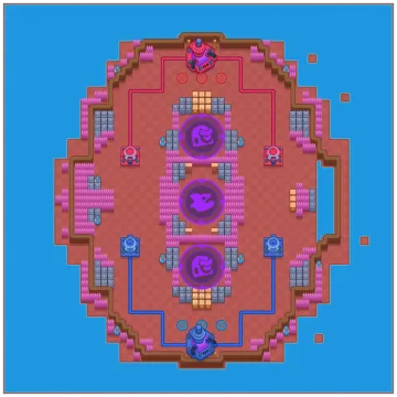 Mirage Arena layout